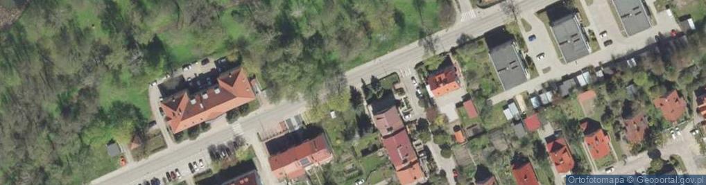 Zdjęcie satelitarne Netia Giżycko światłowód TV-zamów usługi