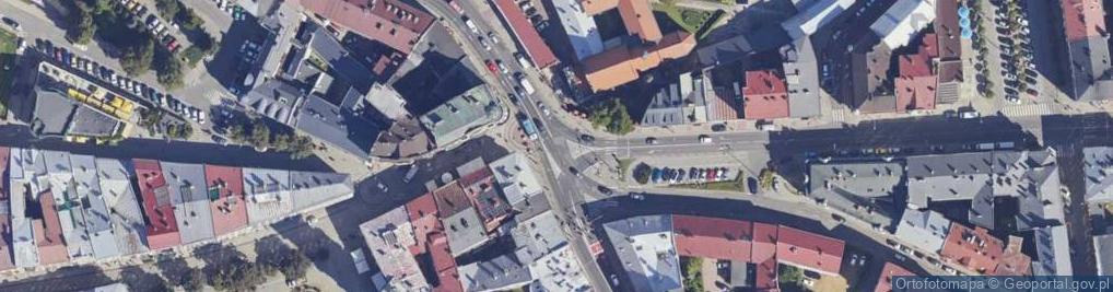 Zdjęcie satelitarne Netia Przemyśl światłowód TV