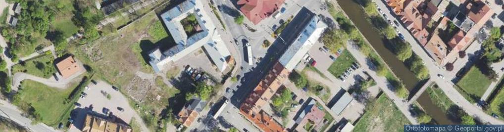 Zdjęcie satelitarne Netia Pułtusk światłowód