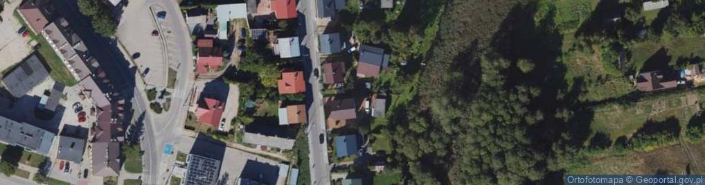 Zdjęcie satelitarne Netia Sejny światłowód TV