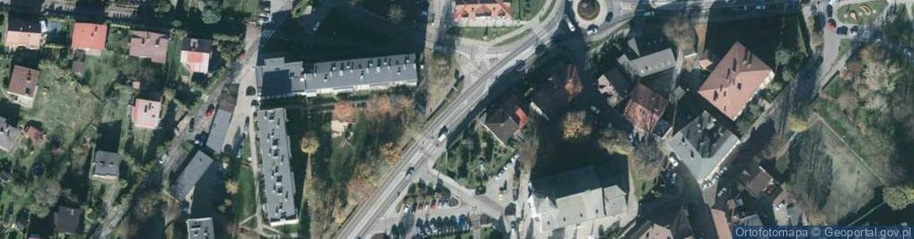 Zdjęcie satelitarne Netia Skoczów światłowód + TV Zamów Usługi