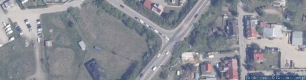 Zdjęcie satelitarne Netia Straszyn światłowód TV