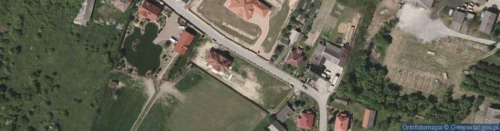 Zdjęcie satelitarne Światłowód Netia Zawichost