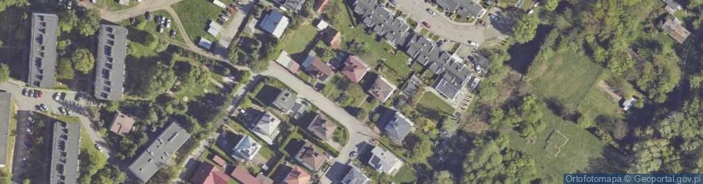 Zdjęcie satelitarne światłowód TV Netia Dębica