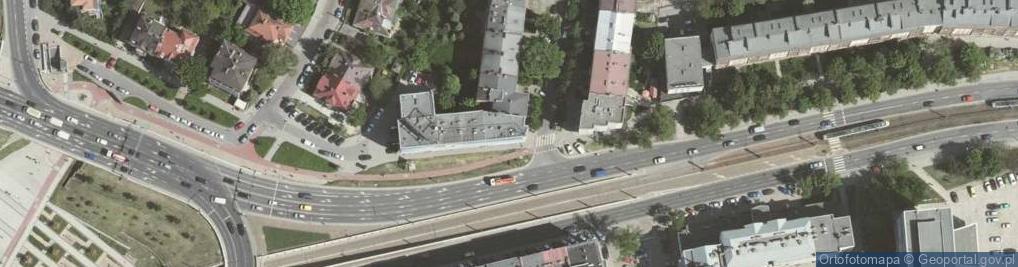 Zdjęcie satelitarne Firmowy sklep medyczny MEDI Polska w Krakowie