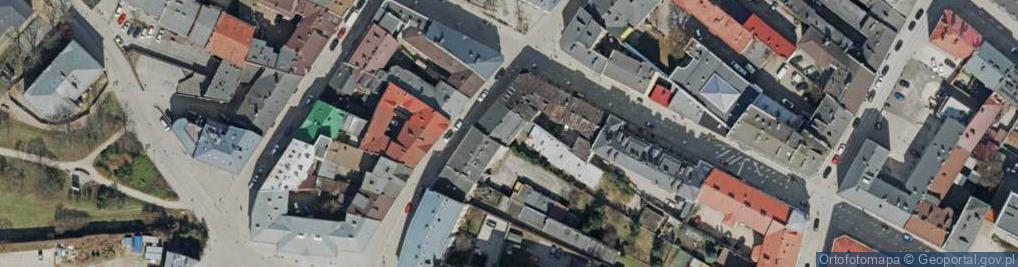 Zdjęcie satelitarne Salon peruk, sklep z perukami w Kielcach
