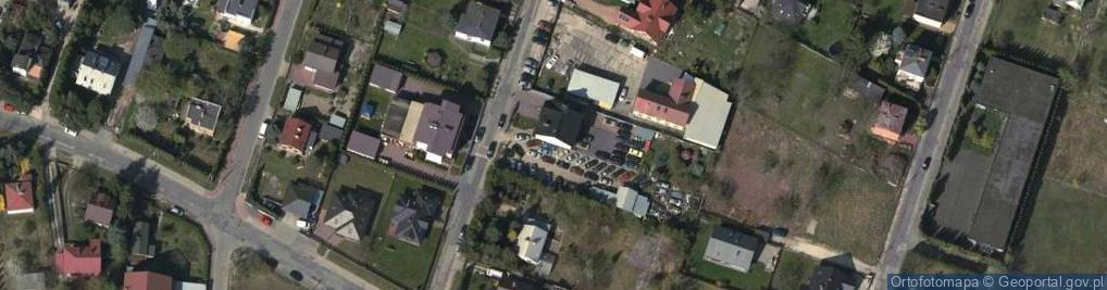 Zdjęcie satelitarne Mechanika Pojazdowa Borowski Leszek
