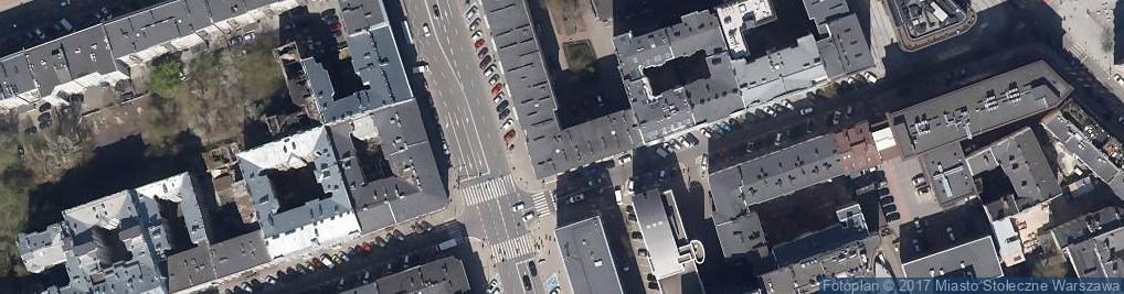Zdjęcie satelitarne Bank