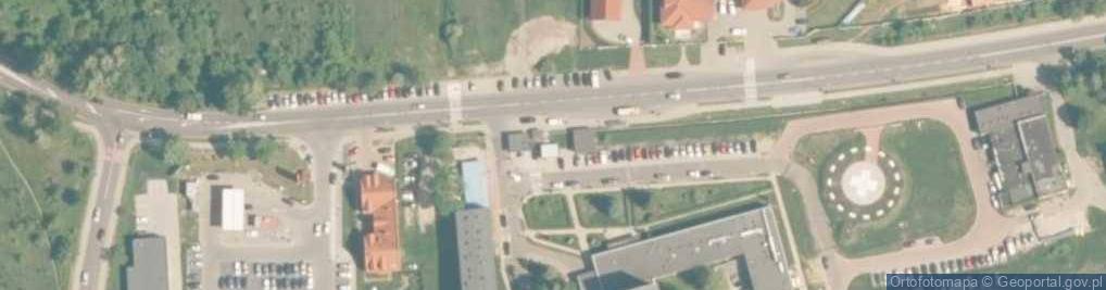 Zdjęcie satelitarne Lista Schindlera