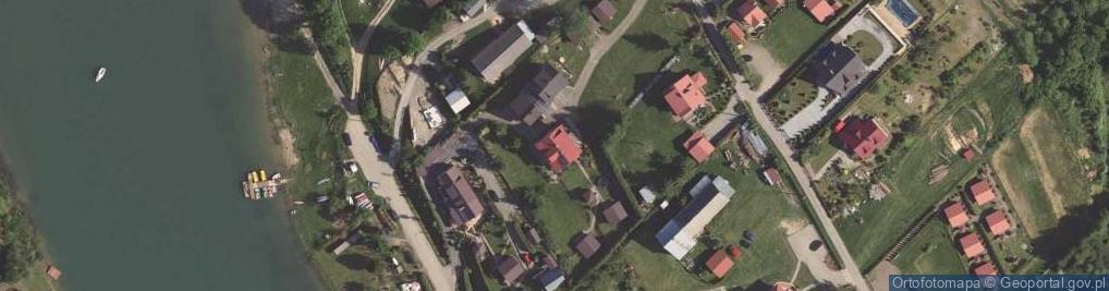 Zdjęcie satelitarne Domki Nad Zalewem