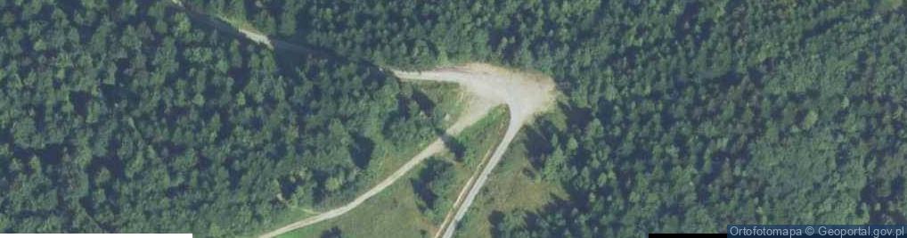 Zdjęcie satelitarne Ławki