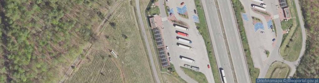 Zdjęcie satelitarne MOP Knurów