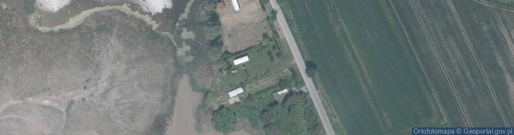 Zdjęcie satelitarne Nad jeziorem