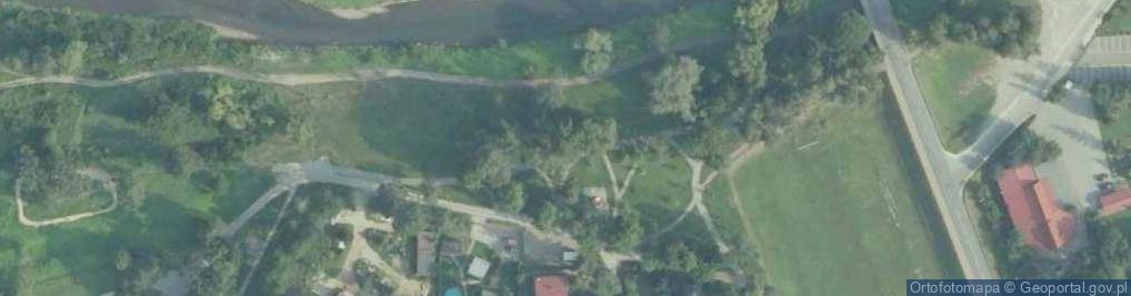 Zdjęcie satelitarne Park Rozrywki Gdów Zarabie