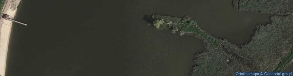 Zdjęcie satelitarne Wyspa
