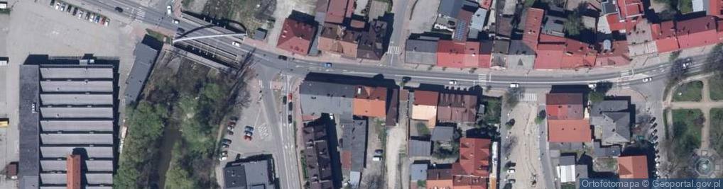Zdjęcie satelitarne Błachut