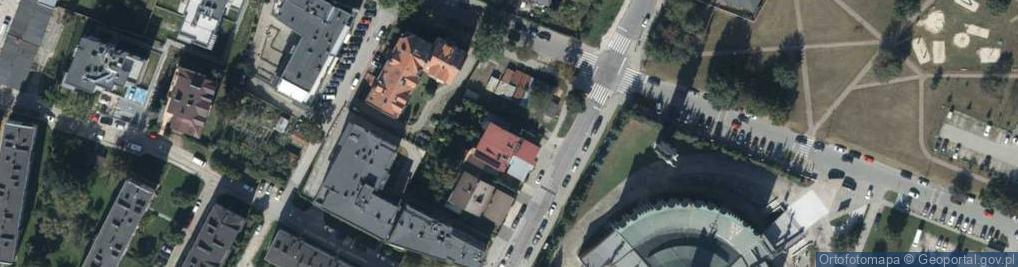 Zdjęcie satelitarne Sklep Mięsno Spożywczy Nowakowska Bożena Łebek Krzysztof