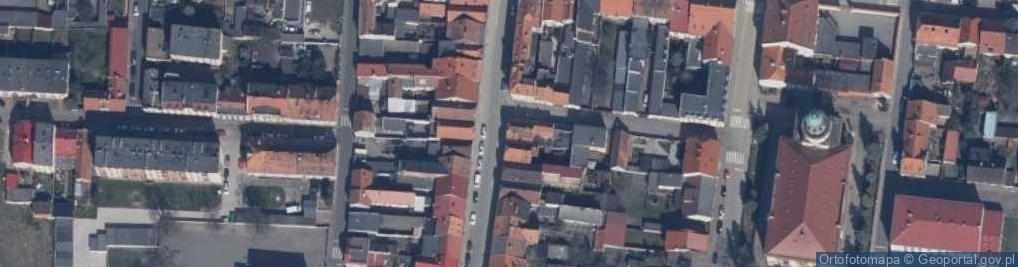 Zdjęcie satelitarne Sklep Mięsno Wędliniarski Rawicz