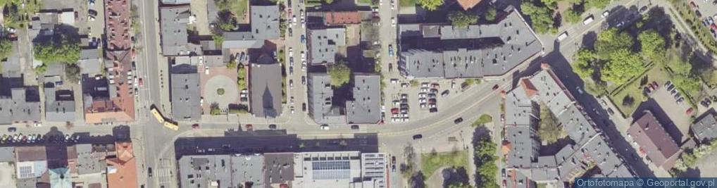 Zdjęcie satelitarne Sklep Spożywczo Przemysłowy Delikatesy Rabska Barbara Rabski Andrzej Grońska Magdalena