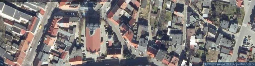 Zdjęcie satelitarne Słomiński