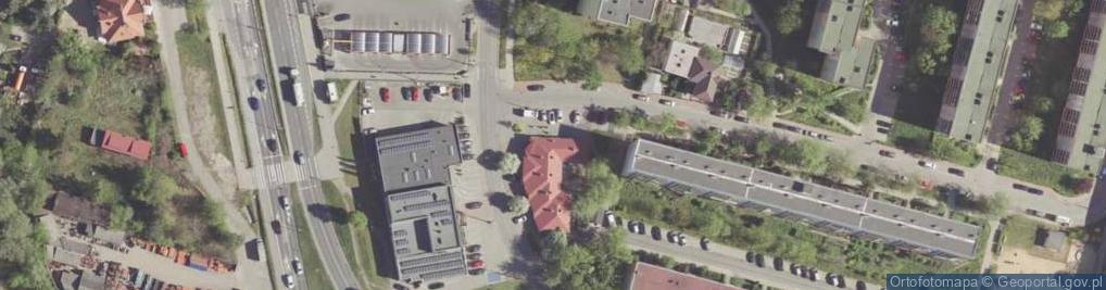 Zdjęcie satelitarne Sokołów