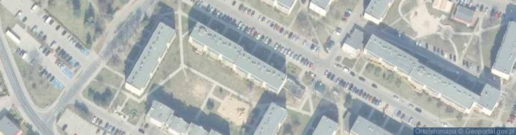 Zdjęcie satelitarne U Iwony Sklep Mięsno Wędliniarski Iwona Jadwiga Sobańska