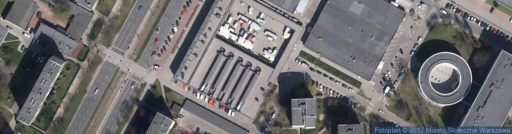 Zdjęcie satelitarne Wędliny z Dębiny