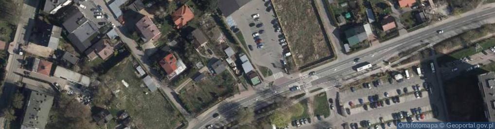 Zdjęcie satelitarne Wędliny z Dębiny