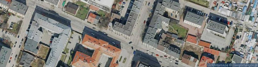 Zdjęcie satelitarne Jaś i Małgosia