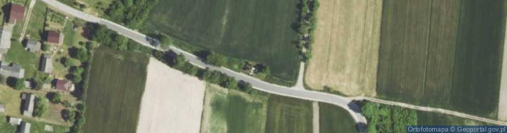 Zdjęcie satelitarne Powstańców z bitwy pod Mełchowem w 1863 r.