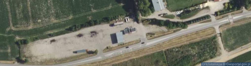 Zdjęcie satelitarne MOL - Stacja paliw