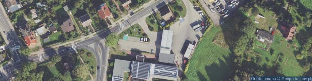 Zdjęcie satelitarne MOL - Stacja paliw