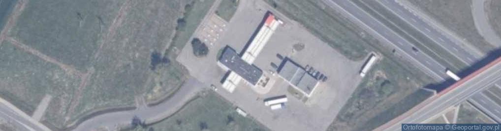 Zdjęcie satelitarne MOL - Stacja paliw