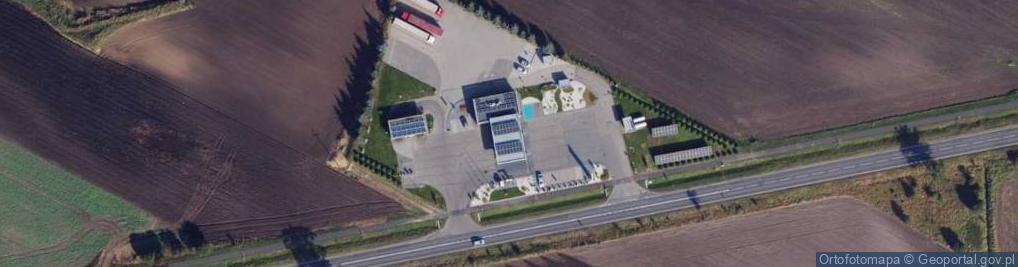 Zdjęcie satelitarne MOL - Stacja paliw