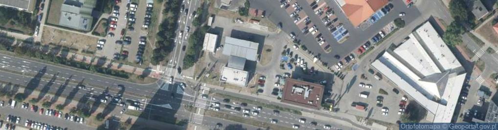 Zdjęcie satelitarne MOL - Stacja paliw