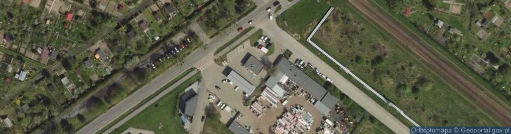 Zdjęcie satelitarne MOL - Stacja paliw