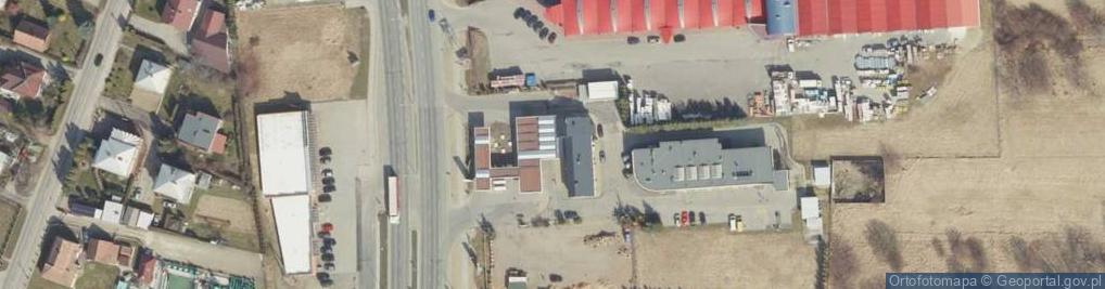 Zdjęcie satelitarne MOL - Stacja paliw