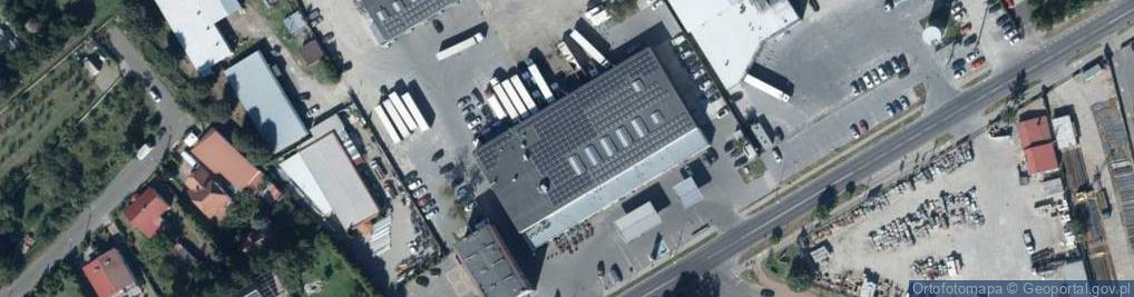 Zdjęcie satelitarne MOL - Stacja paliw