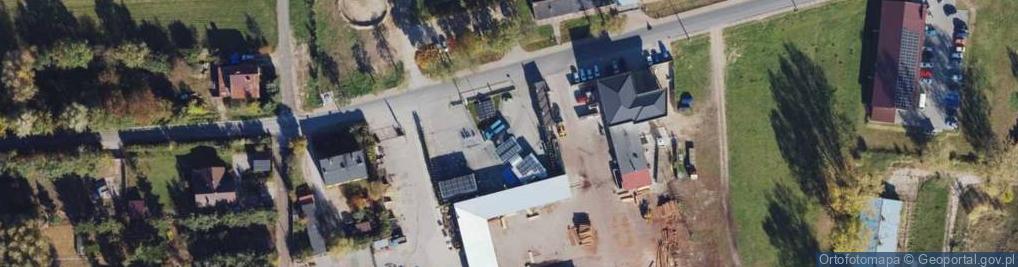 Zdjęcie satelitarne MOL - Stacja paliw