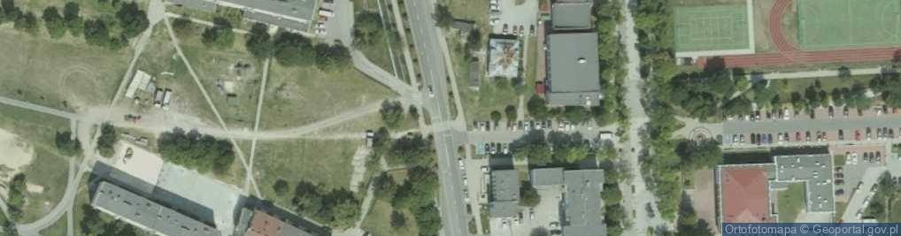 Zdjęcie satelitarne Busko-Zdrój, Polska