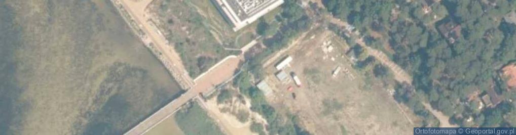 Zdjęcie satelitarne Jurata Molo