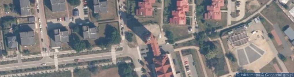 Zdjęcie satelitarne Widok na Półwysep Helski