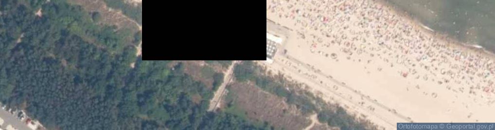 Zdjęcie satelitarne Władysławowo - Plaża