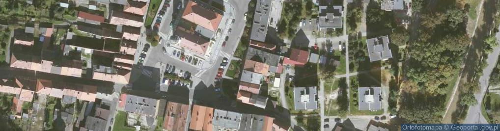 Zdjęcie satelitarne Krystyna Zaradzka Sklep Winno Cukierniczy