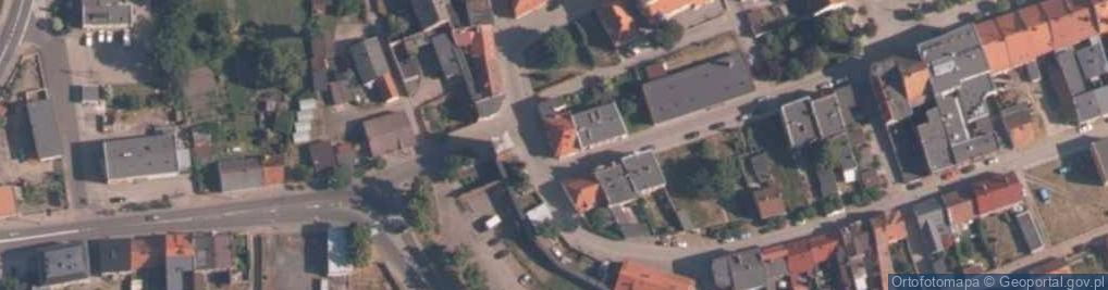 Zdjęcie satelitarne Pod Basztą
