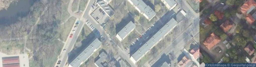 Zdjęcie satelitarne Sklep Spożywczo Przemysłowy Koniaczek
