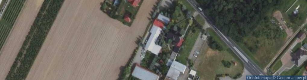 Zdjęcie satelitarne Motel Leśna