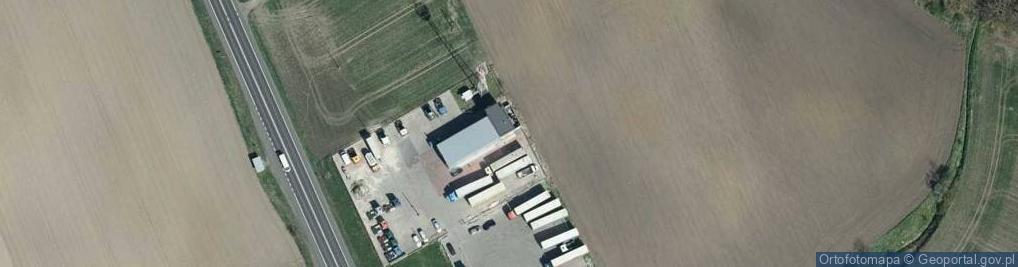 Zdjęcie satelitarne Motel Oaza