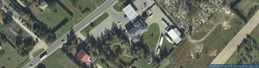 Zdjęcie satelitarne Motel PINUS