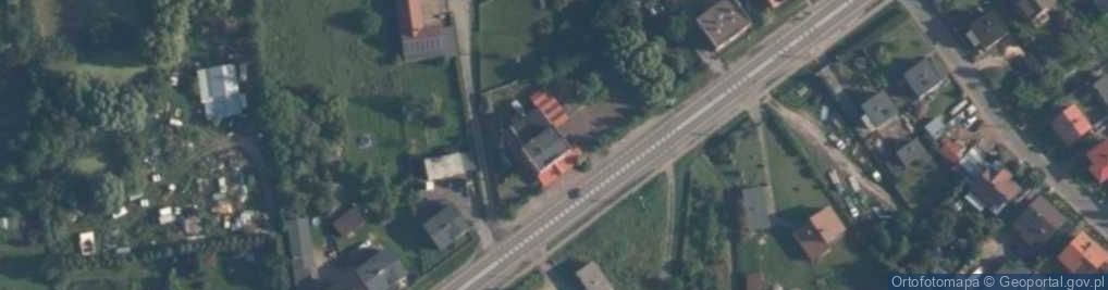 Zdjęcie satelitarne Motel Stary Młyn